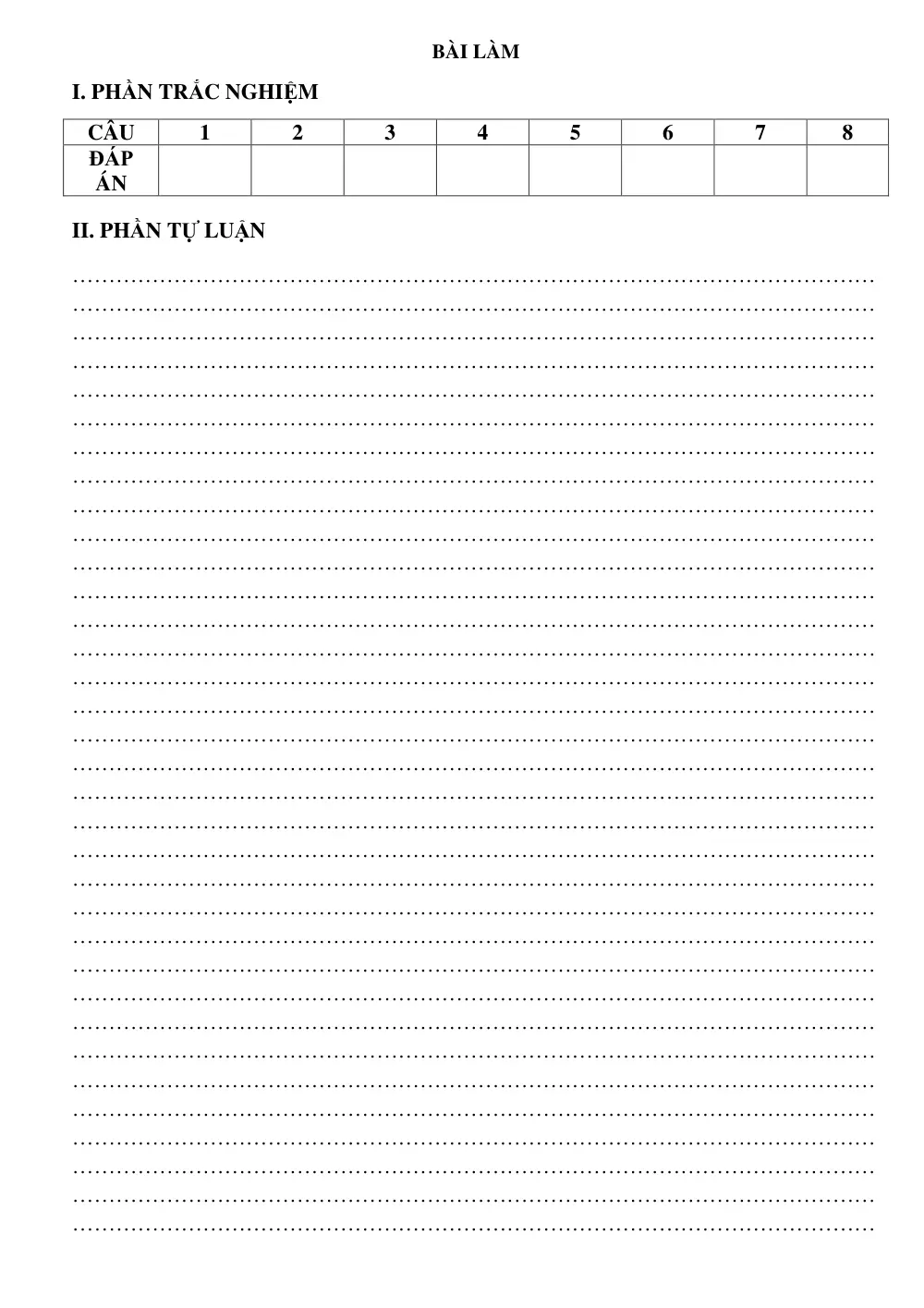 Đề thi Học kì 1 Lịch sử và Địa lí 8 năm 2024-2025 trường THCS Lý Thường Kiệt (Quảng Nam) - trang 6