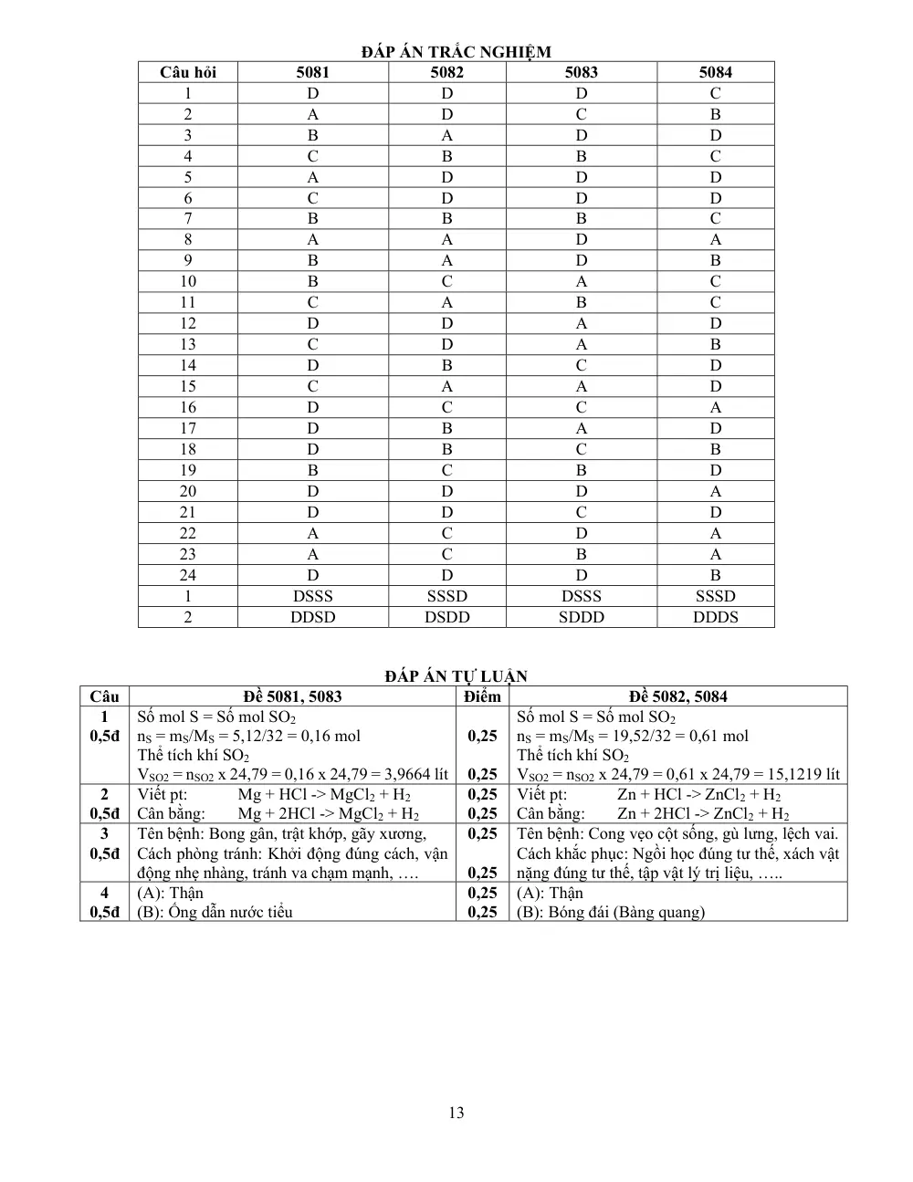 Đề thi Học kì 1 KHTN 8 năm 2025-2026 trường THCS Lương Thế Vinh (TP Hồ Chí Minh) - trang 13