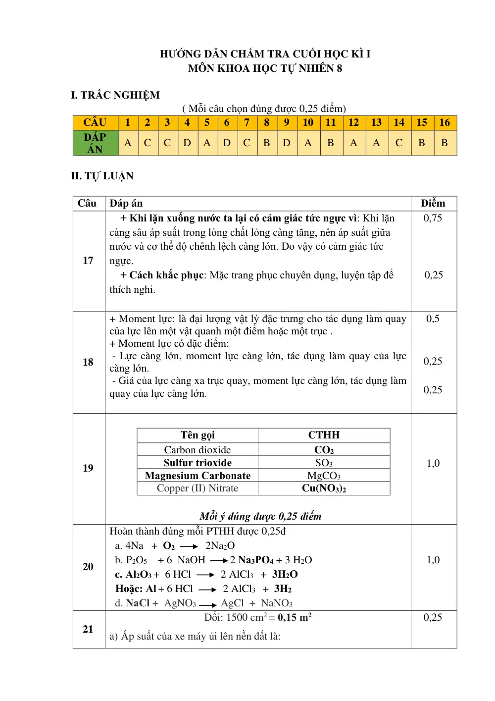 Đề thi Học kì 1 KHTN 8 năm 2025-2026 trường THCS Tương Bình Hiệp (TP Hồ Chí Minh) - trang 10