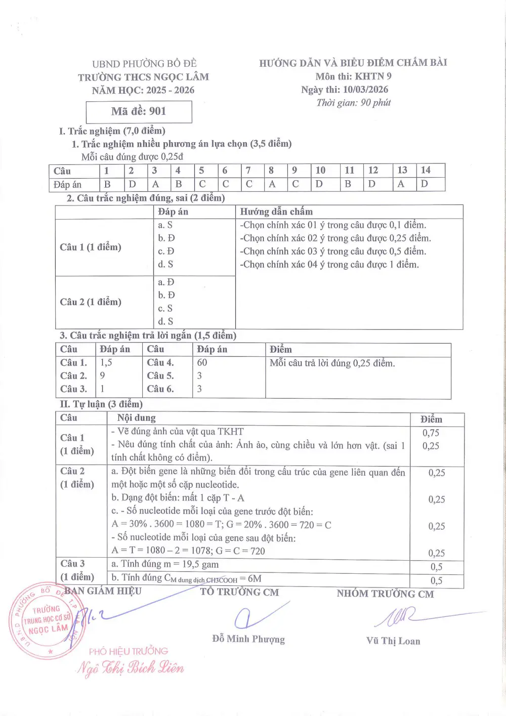 Đề thi Giữa kì 2 KHTN 9 năm 2025-2026 trường THCS Ngọc Lâm (Hà Nội) - trang 17