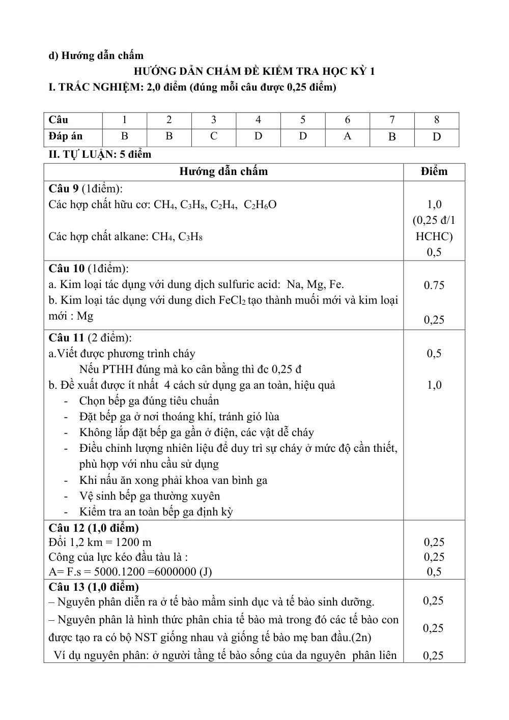 Đề thi Học kì 1 KHTN 9 năm 2024-2025 trường THCS Mỹ Tiến (Nam Định) - trang 16