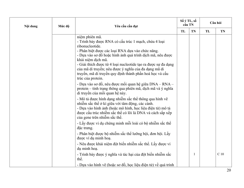 Đề thi Học kì 1 KHTN 9 năm 2024-2025 trường TH&THCS Ninh Đông (Khánh Hòa) - trang 20