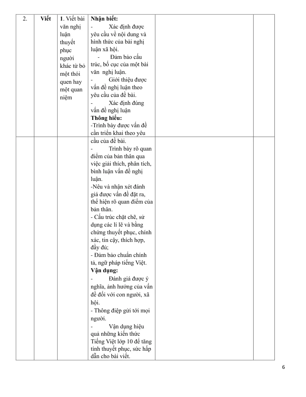 Đề thi Học kì 1 Ngữ văn 10 năm 2024-2025 trường THPT Lê Hồng Phong (Đắk Lắk) - trang 6