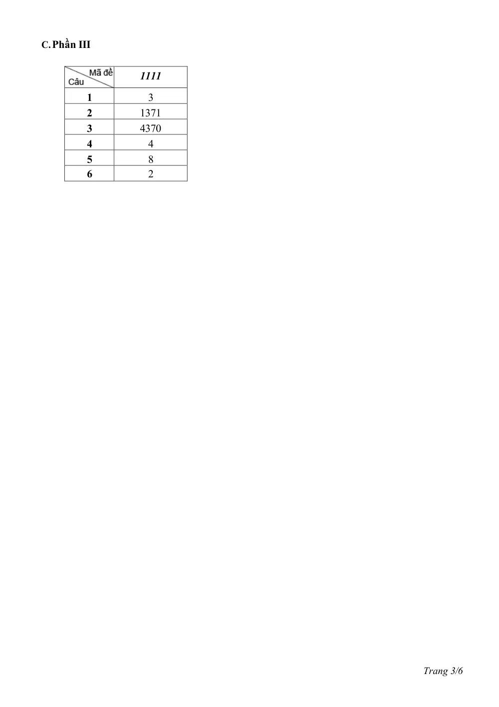 Đề thi Học kì 2 Hóa học 11 năm 2024-2025 trường THPT A Thanh Liêm (Hà Nam) - trang 6
