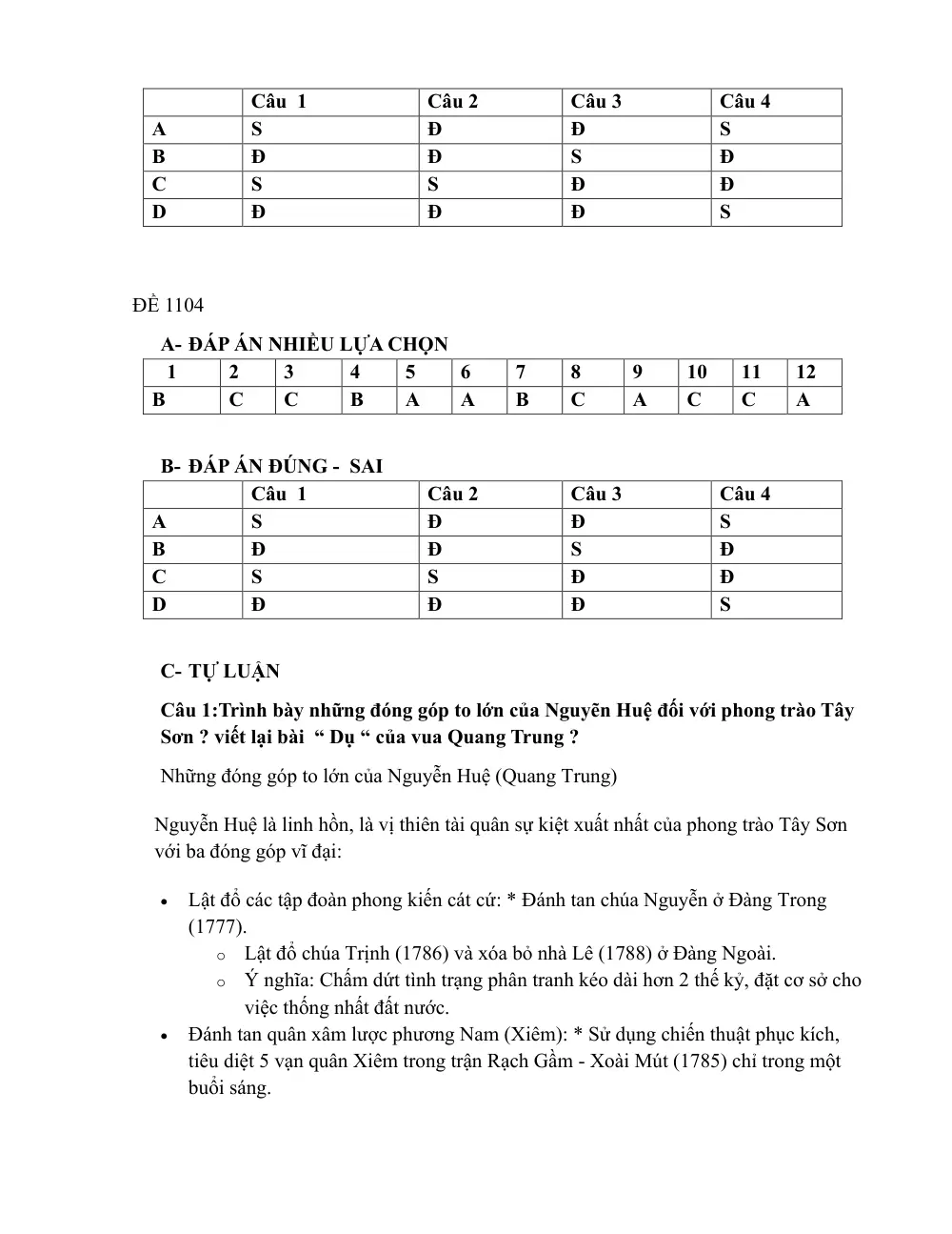 Đề thi Giữa kì 2 Lịch sử 11 năm 2025-2026 trường THPT Xuyên Mộc (TP Hồ Chí Minh) - trang 6