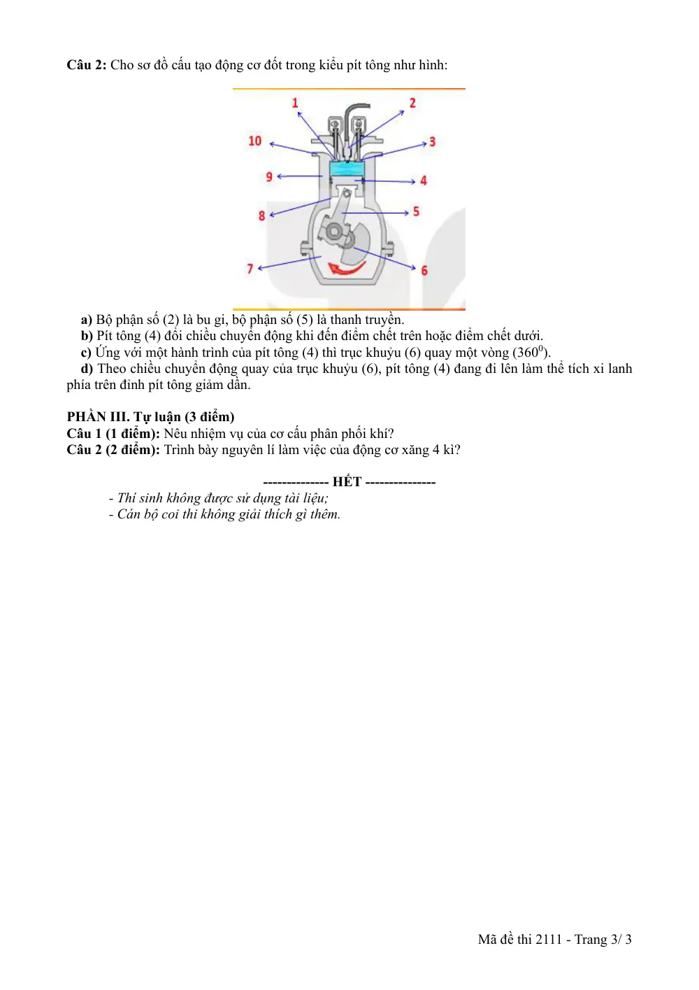 Đề thi Giữa kì 2 Công nghệ 11 năm 2025-2026 trường THPT Hùng Vương (Đà Nẵng) - trang 7