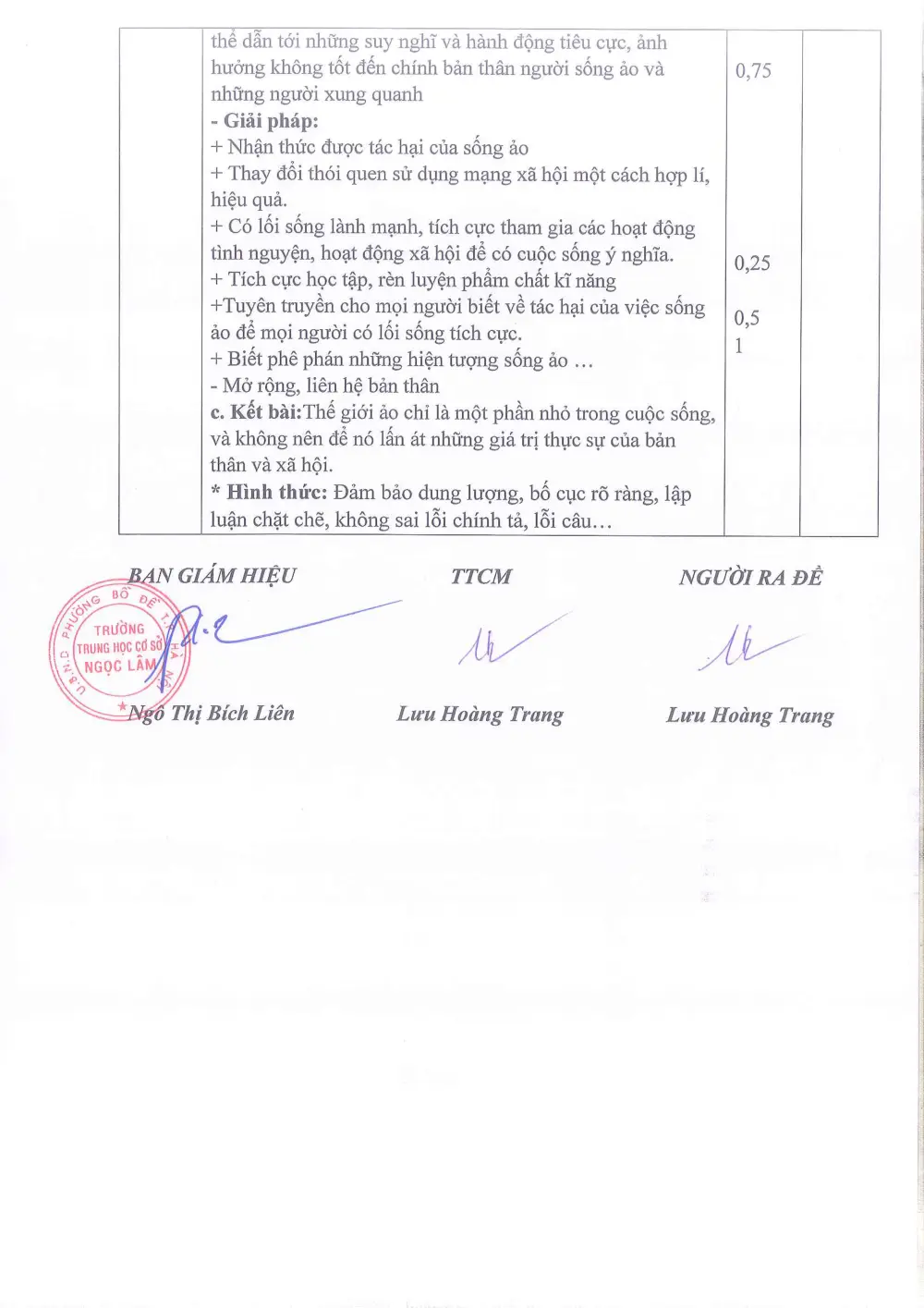Đề thi Giữa kì 2 Ngữ văn 8 năm 2025-2026 trường THCS Ngọc Lâm (Hà Nội) - trang 9