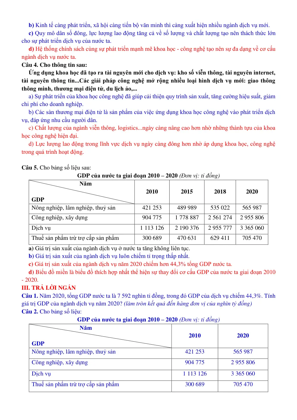 Đề cương ôn tập Giữa kì 2 Địa lí 12 năm 2024-2025 trường THPT Việt Đức (Hà Nội) - trang 14