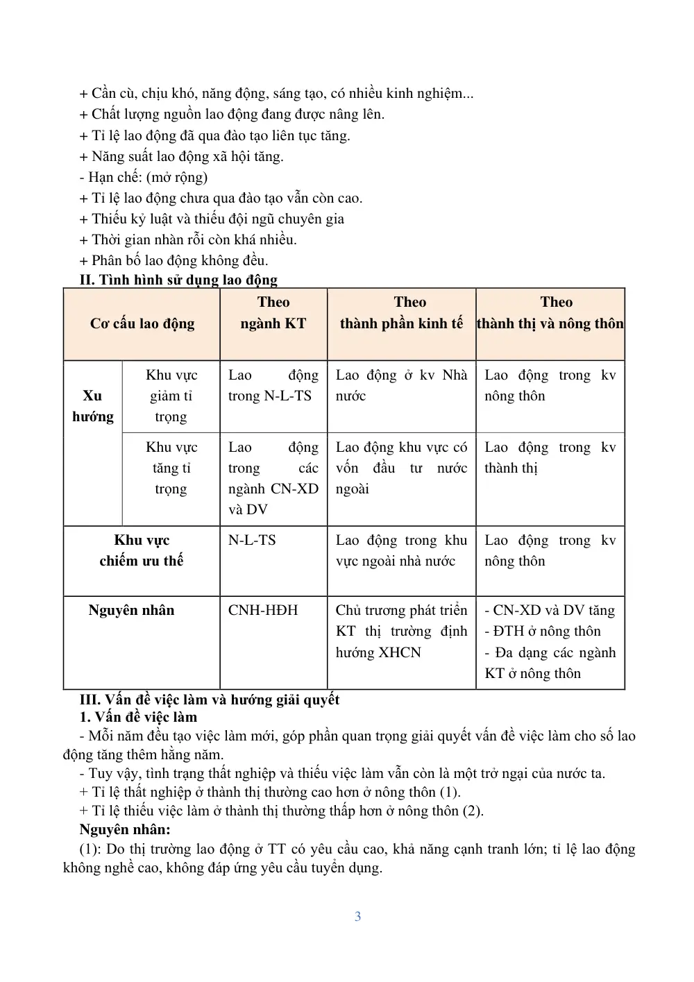 Đề cương ôn tập Học kì 1 Địa lí 12 năm 2025-2026 trường THPT Đào Sơn Tây (TP Hồ Chí Minh) - trang 3