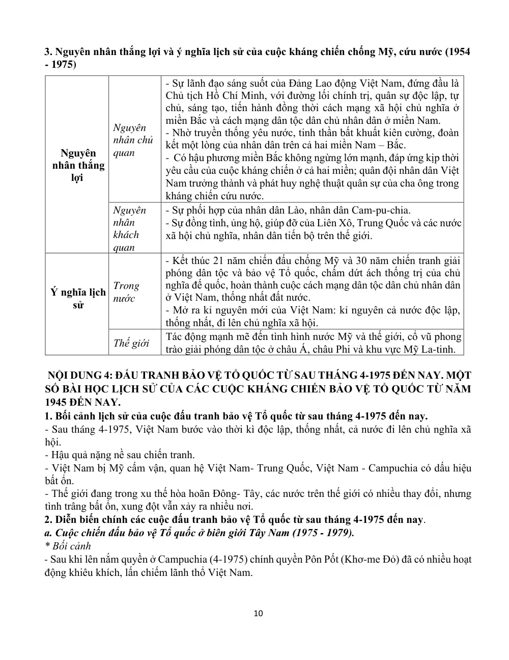 Đề cương ôn tập Học kì 1 Lịch sử 12 năm 2025-2026 trường THPT Đào Sơn Tây (TP Hồ Chí Minh) - trang 10