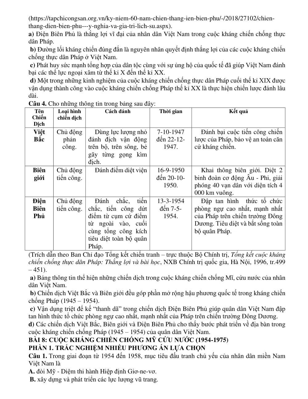 Đề cương ôn tập Học kì 1 Lịch sử 12 năm 2025-2026 trường THPT Thanh Khê (Đà Nẵng) - trang 4