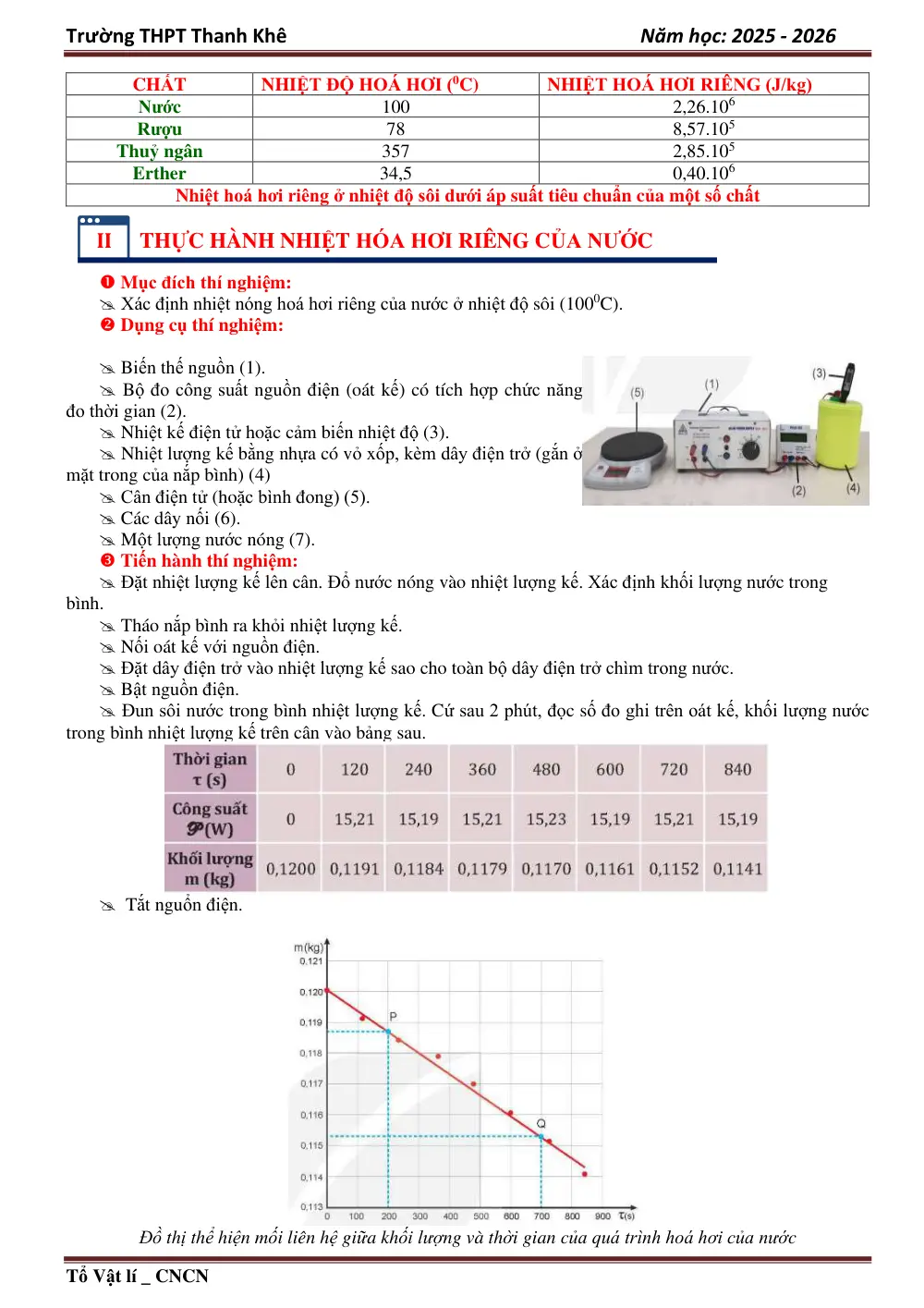 Đề cương ôn tập Học kì 1 Vật lí 12 năm 2025-2026 trường THPT Thanh Khê (Đà Nẵng) - trang 11