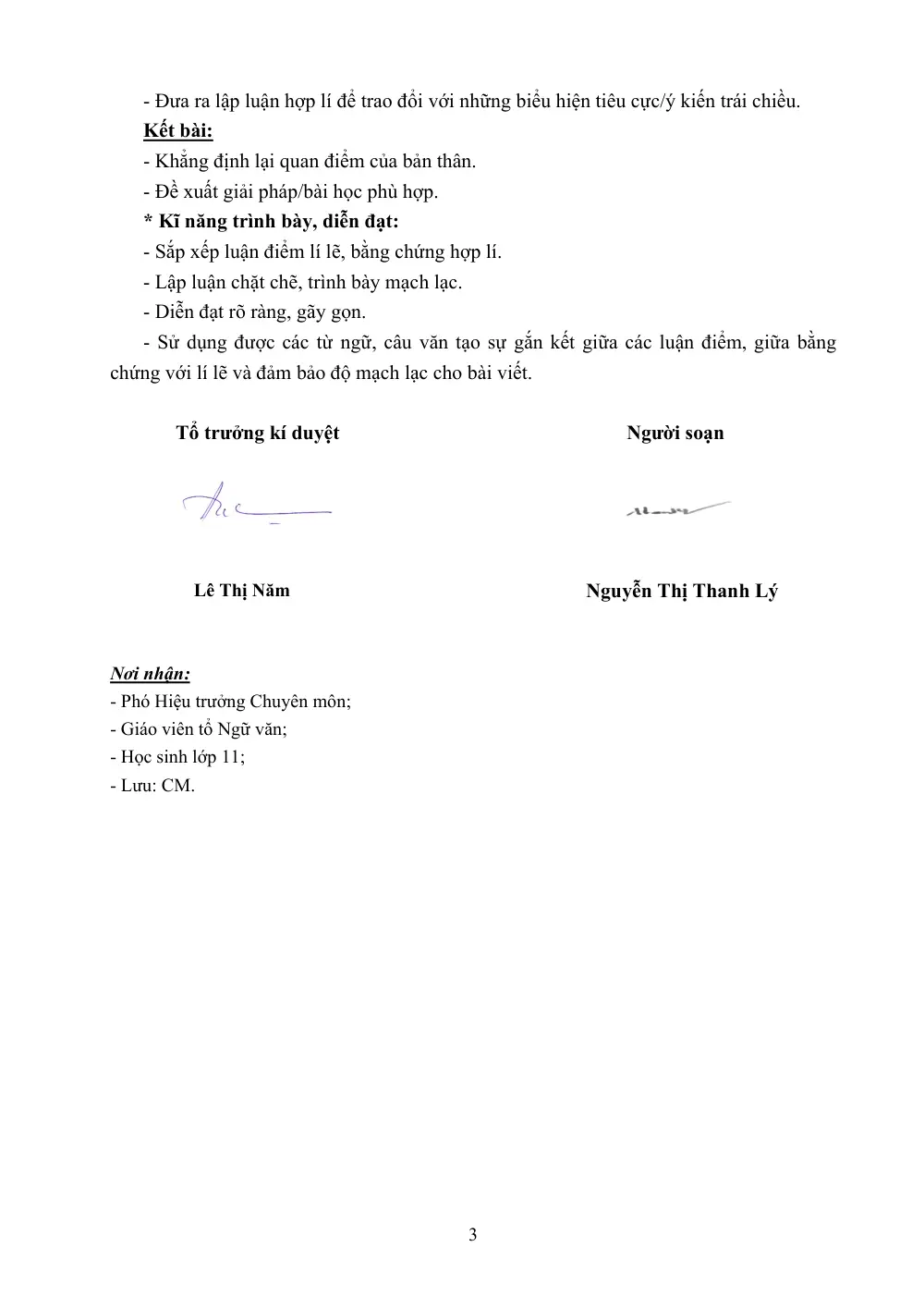 Đề cương ôn tập Giữa kì 1 Ngữ văn 11 năm 2025-2026 trường THPT Bùi Hữu Nghĩa (Cần Thơ) - trang 3