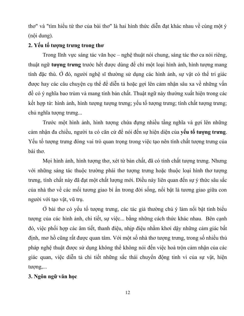 Đề cương ôn tập Học kì 1 Ngữ văn 11 năm 2023-2024 trường THPT Bùi Thị Xuân (Lâm Đồng) - trang 12