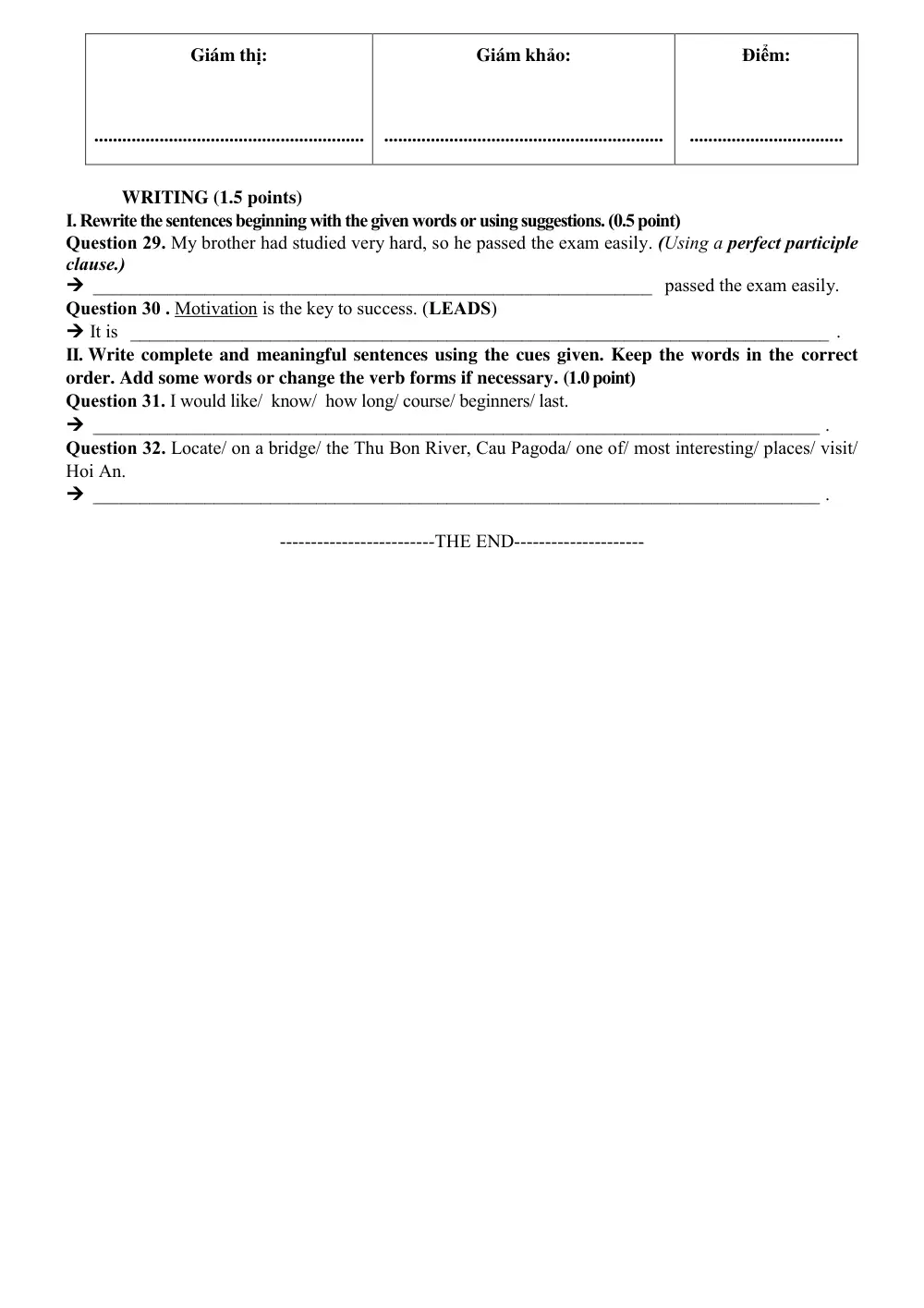 Đề cương ôn tập Học kì 2 Tiếng Anh 11 năm 2025-2026 trường THPT Thanh Khê (Đà Nẵng) - trang 9