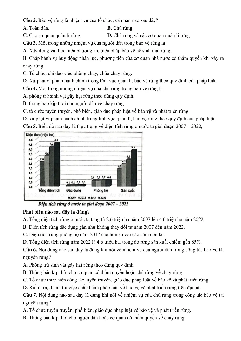 Đề cương ôn tập Học kì 1 Công nghệ Nông nghiệp 12 năm 2024-2025 trường THPT Hoàng Văn Thụ (Hà Nội) - trang 2