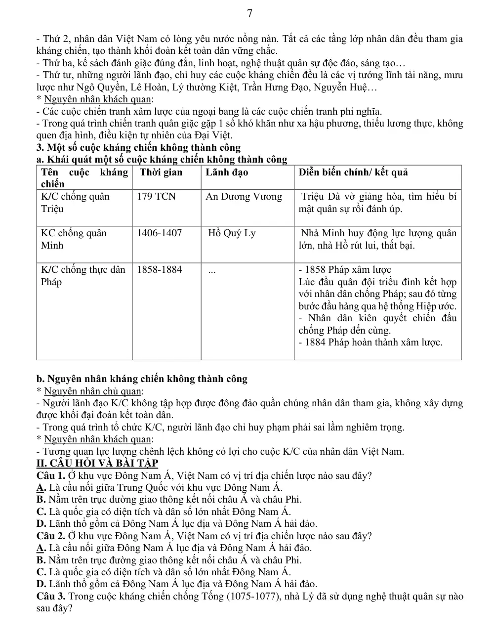Đề cương ôn tập Học kì 1 Lịch sử 11 năm 2025-2026 trường THPT Đức Trọng (Lâm Đồng) - trang 7