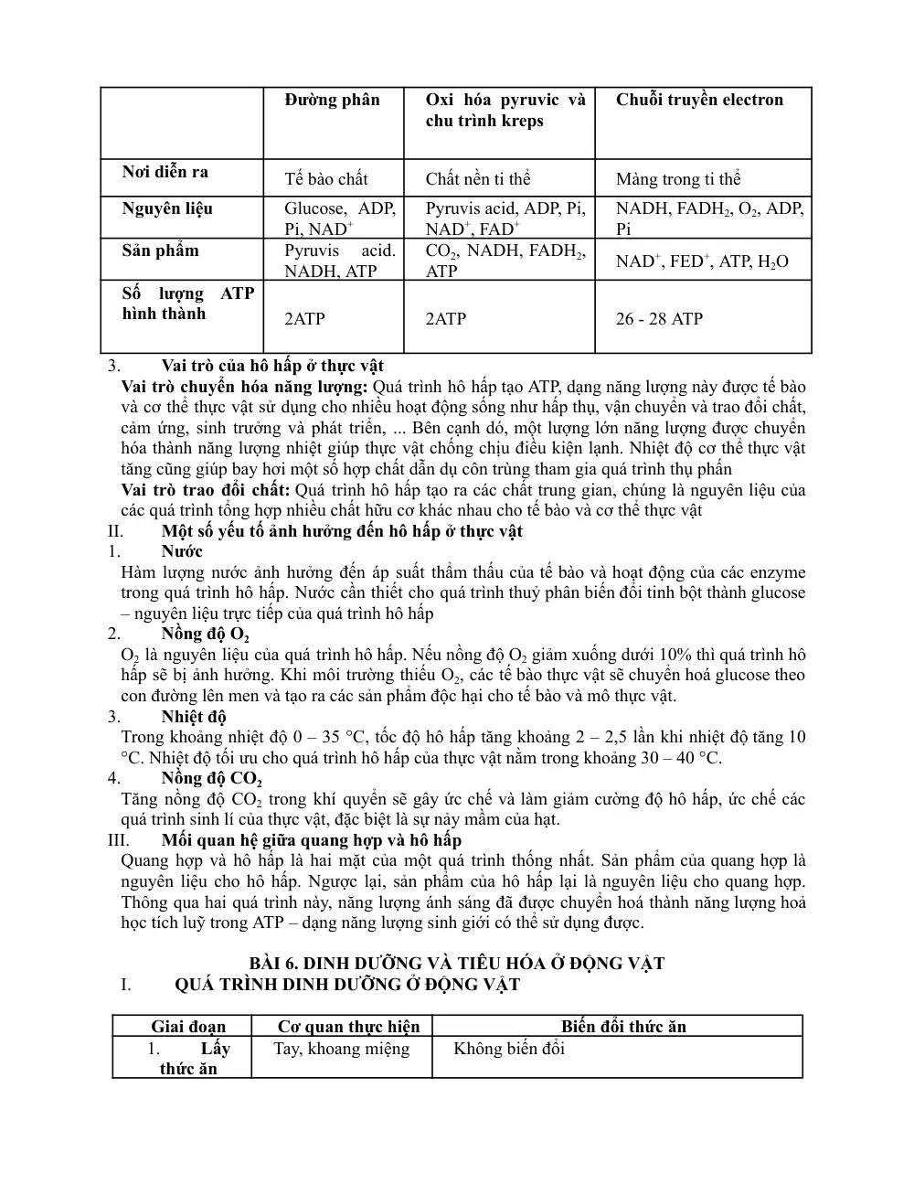 Đề cương ôn tập Giữa kì 1 Sinh học 11 năm 2025-2026 trường THPT Đức Trọng (Lâm Đồng) - trang 7