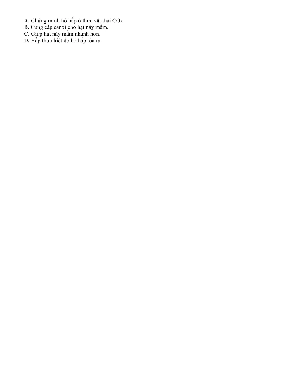 Đề cương ôn tập Giữa kì 1 Sinh học 11 năm 2024-2025 trường THPT Hàn Thuyên (Bắc Ninh) - trang 9