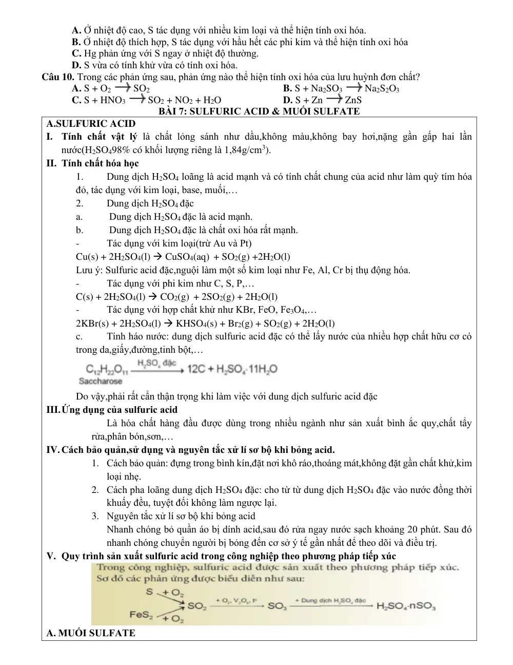 Đề cương ôn tập Học kì 1 Hóa học 11 năm 2023-2024 trường THPT Linh Trung (TP Hồ Chí Minh) - trang 3