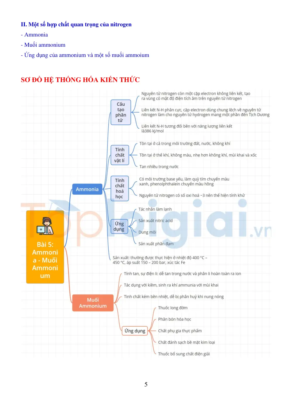 Đề cương ôn tập Học kì 1 Hóa học 11 năm 2023-2024 trường THPT chuyên Lương Văn Chánh (Đắk Lắk) - trang 5