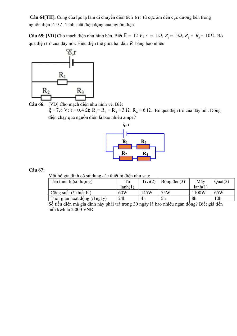 Đề cương ôn tập Học kì 2 Vật lí 11 năm 2024-2025 trường THCS&THPT Cửa Việt (Quảng Trị) - trang 15