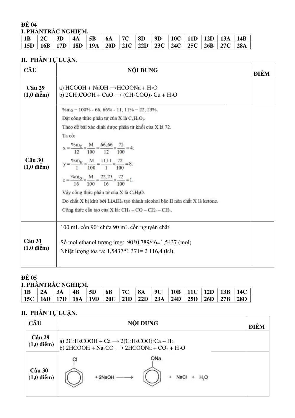 Đề cương ôn tập Học kì 2 Hóa học 11 năm 2023-2024 trường THPT Thanh Khê (Đà Nẵng) - trang 19
