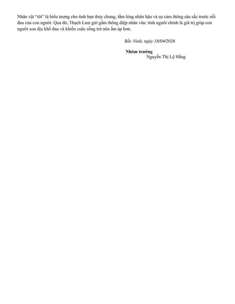 Đề cương ôn tập Học kì 2 Ngữ văn 10 năm 2025-2026 trường THPT Hàn Thuyên (Bắc Ninh) - trang 7