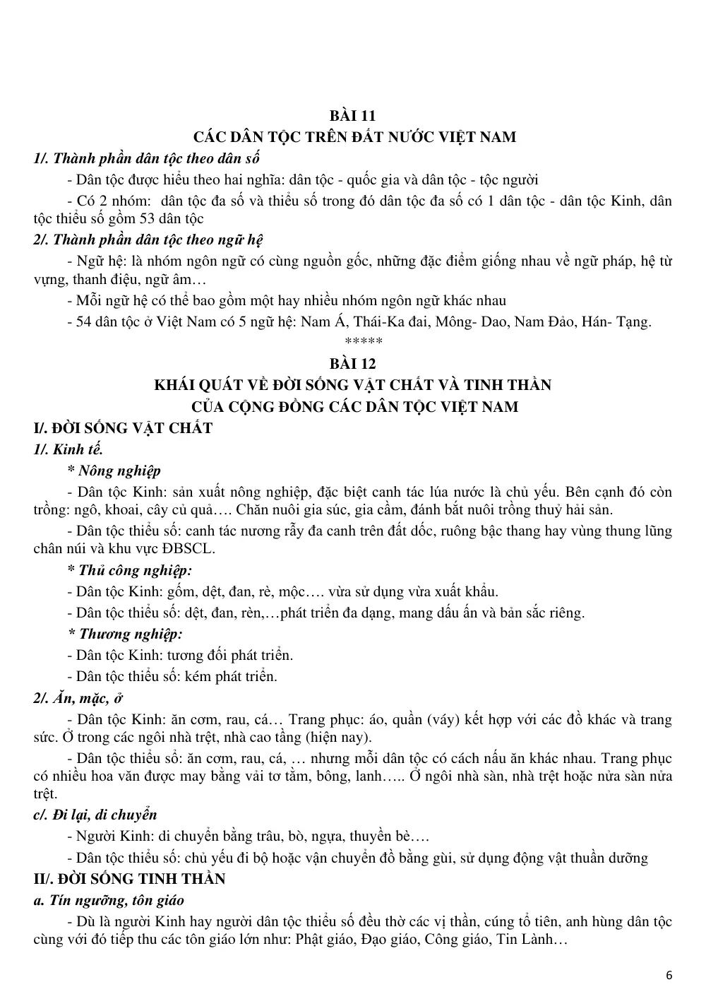 Đề cương ôn tập Học kì 2 Lịch sử 10 năm 2024-2025 trường THPT An Khánh (Cần Thơ) - trang 6