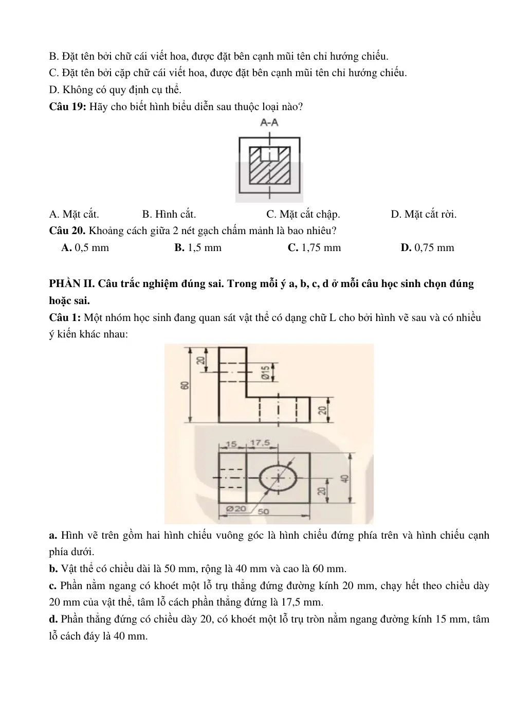 Đề cương ôn tập Học kì 1 Công nghệ Công nghiệp 10 năm 2025-2026 trường THPT Triệu Quang Phục (Hưng Yên) - trang 3