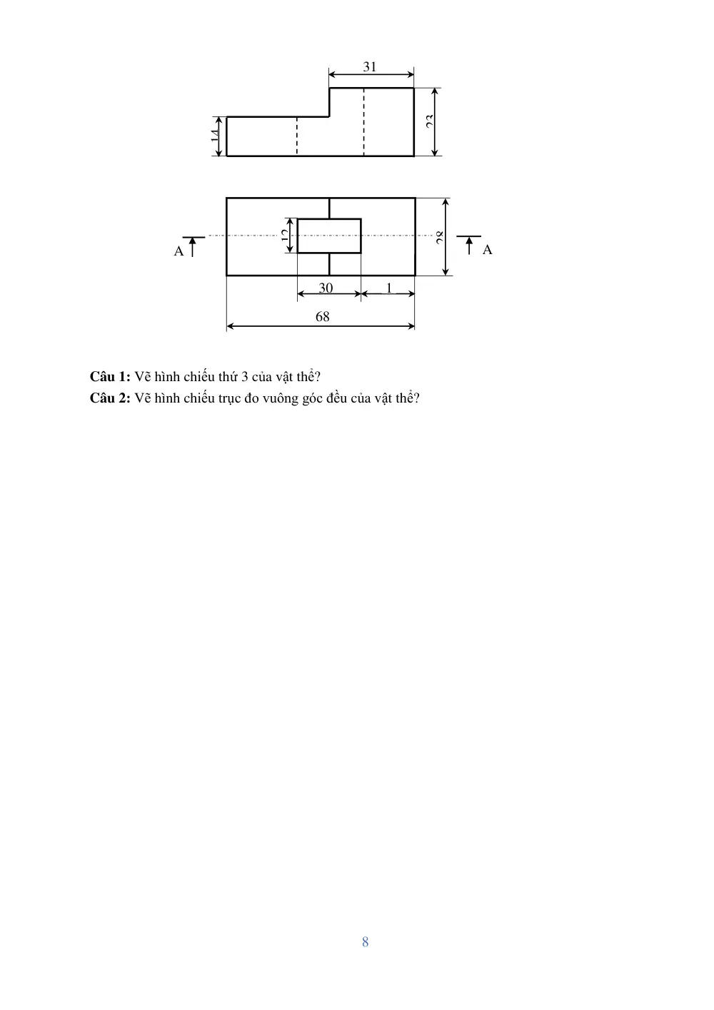 Đề cương ôn tập Học kì 1 Công nghệ Công nghiệp 10 năm 2023-2024 trường THPT Hoàng Văn Thụ (Hà Nội) - trang 8