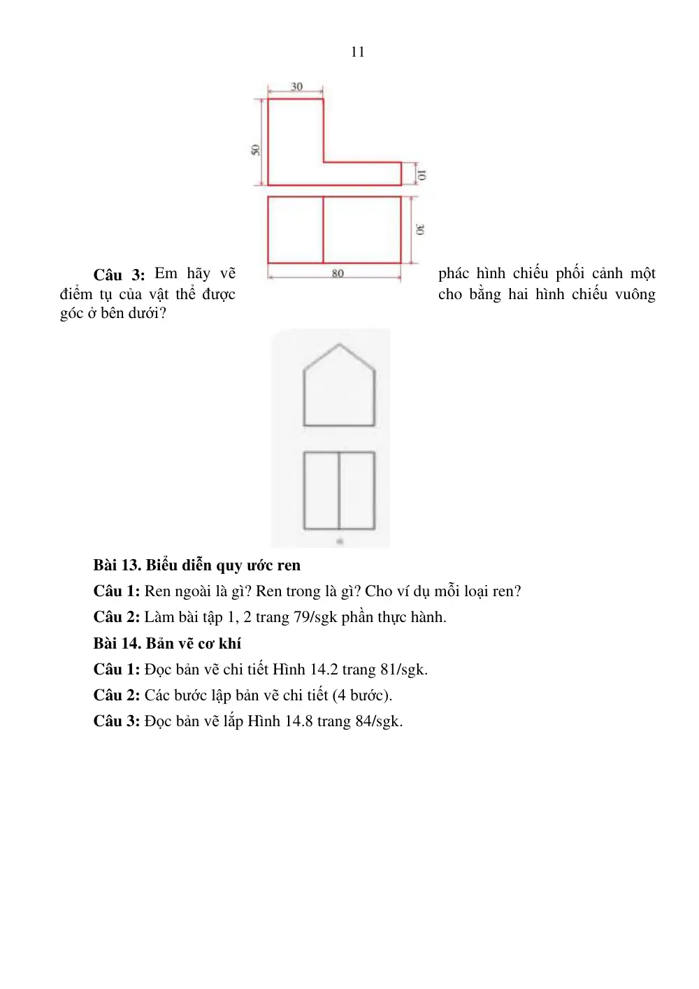 Đề cương ôn tập Giữa kì 2 Công nghệ Công nghiệp 10 năm 2023-2024 trường THPT A Túc (Quảng Trị) - trang 11