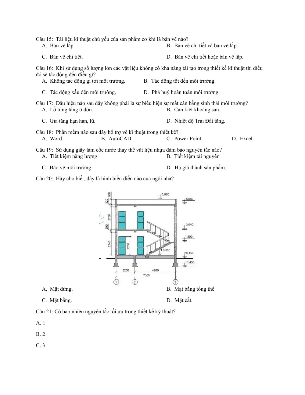 Đề cương ôn tập Học kì 2 Công nghệ Công nghiệp 10 năm 2024-2025 trường THPT A Túc (Quảng Trị) - trang 3