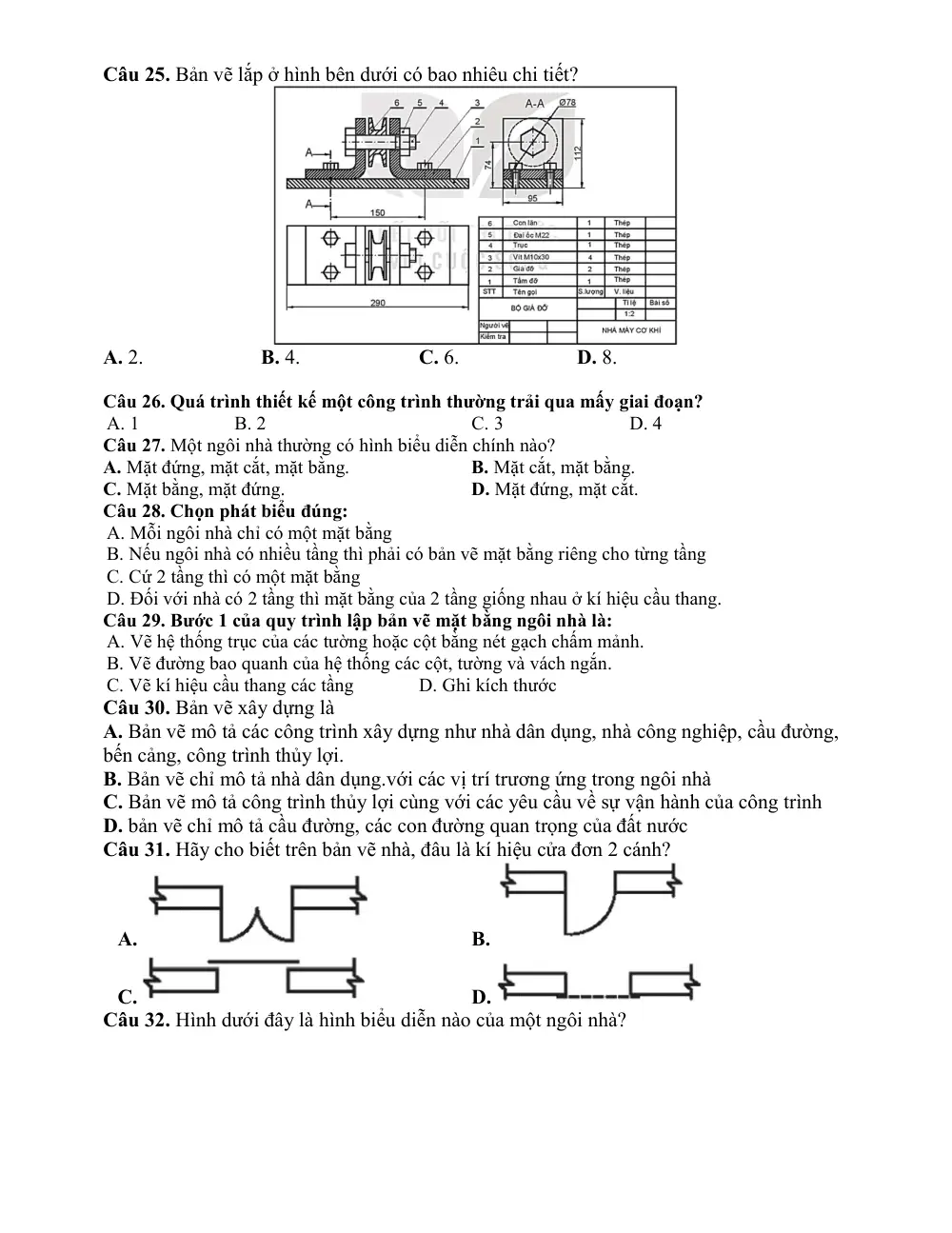 Đề cương ôn tập Học kì 2 Công nghệ Công nghiệp 10 năm 2023-2024 trường THPT Đào Sơn Tây (TP Hồ Chí Minh) - trang 4