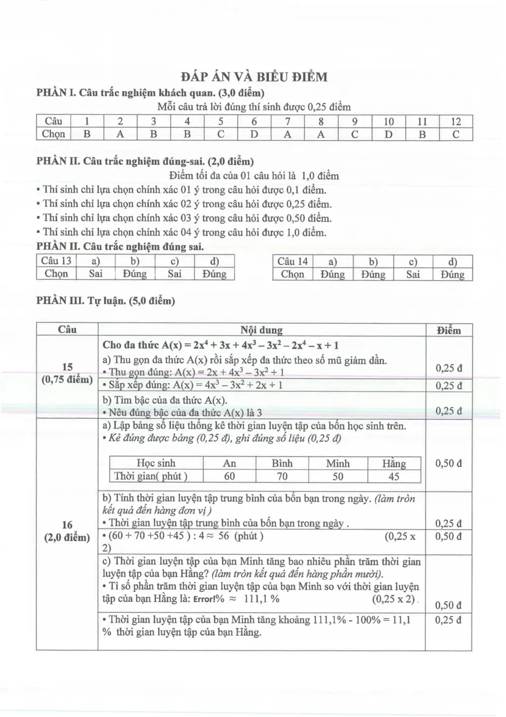Đề thi Giữa kì 2 Toán 7 năm 2024-2025 trường THCS Chu Văn An (Bình Dương) - trang 4