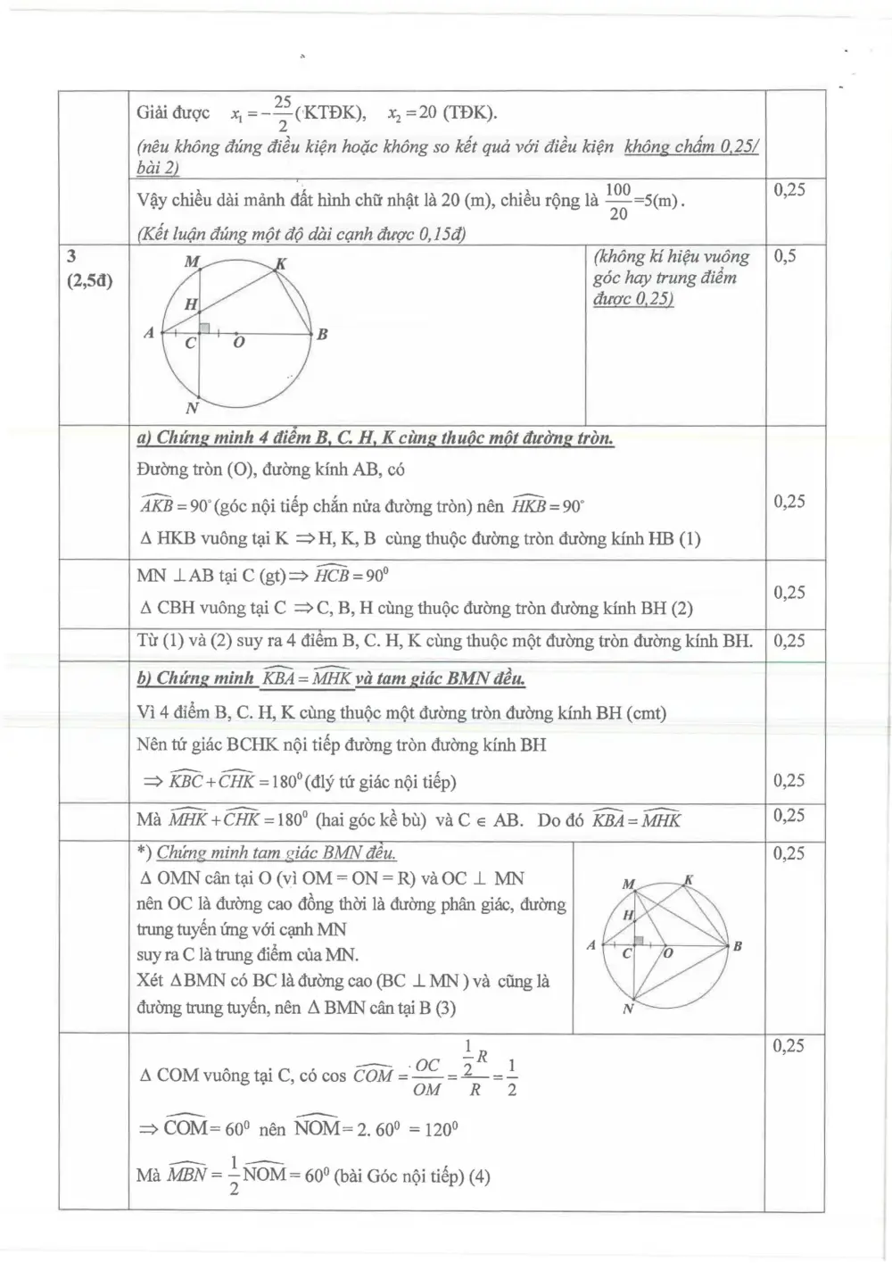 Đề thi Học kì 2 Toán 9 năm 2024-2025 Sở Bình Dương - trang 4