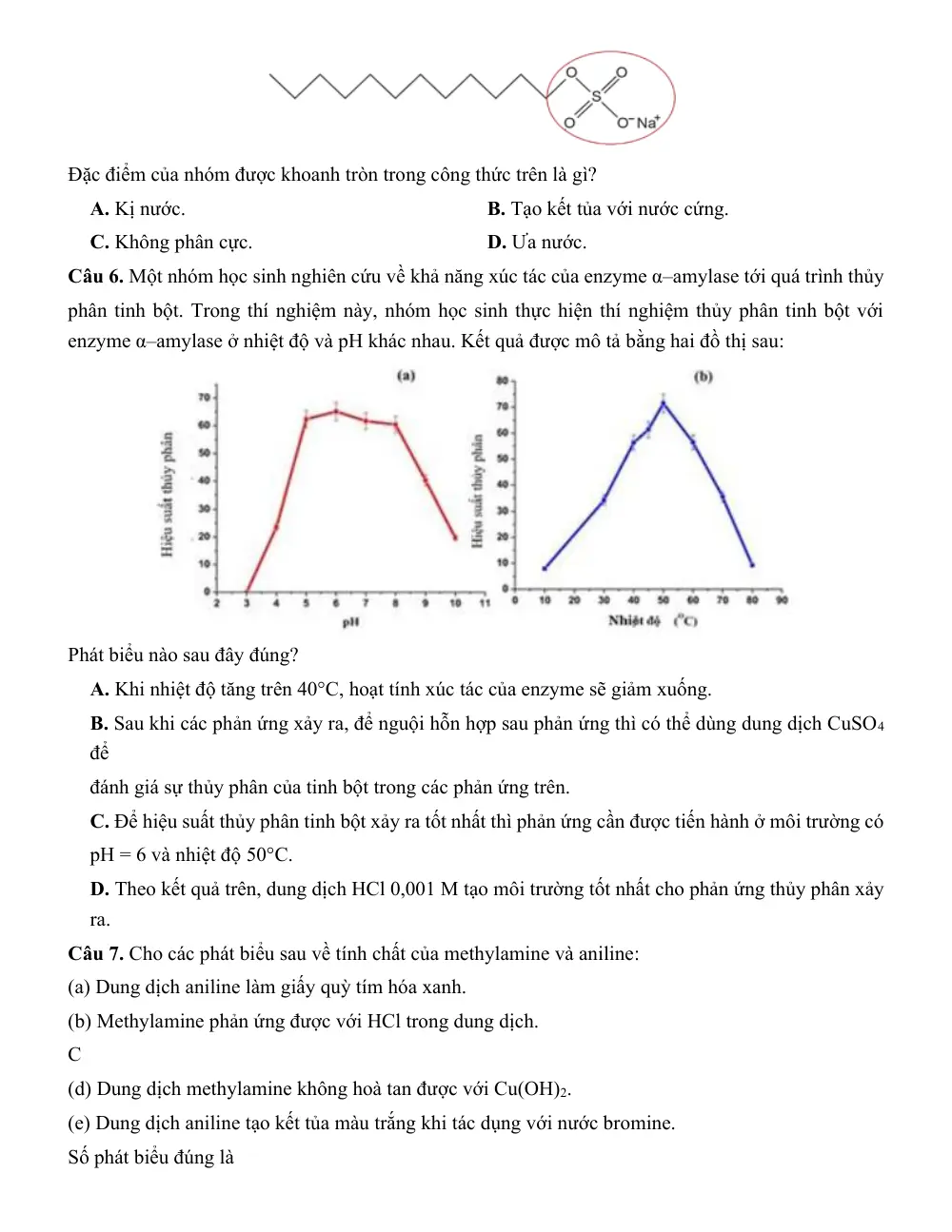 Đề thi thử Tốt nghiệp THPT Hóa học 2025 - 2026 trường THPT Hồ Nghinh - Lê Hồng Phong Nguyễn Hiền (DX) - Sào Nam (lần 1) (Đà Nẵng) - trang 2