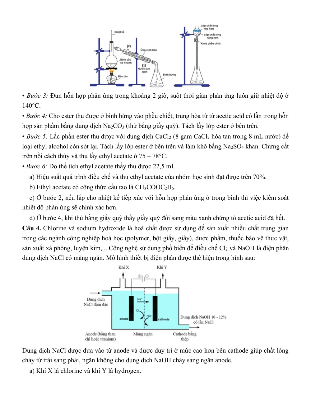 Đề thi thử Tốt nghiệp THPT Hóa học 2025 - 2026 Sở Hà Tĩnh (số 18) - trang 5
