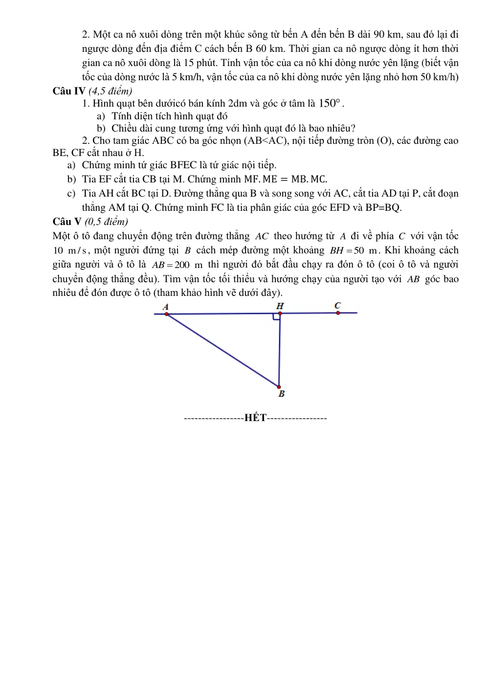 Đề cương ôn tập Giữa kì 2 Toán 9 trường THCS Nguyễn Bỉnh Khiêm (Hà Nội) năm 2025-2026 - trang 2