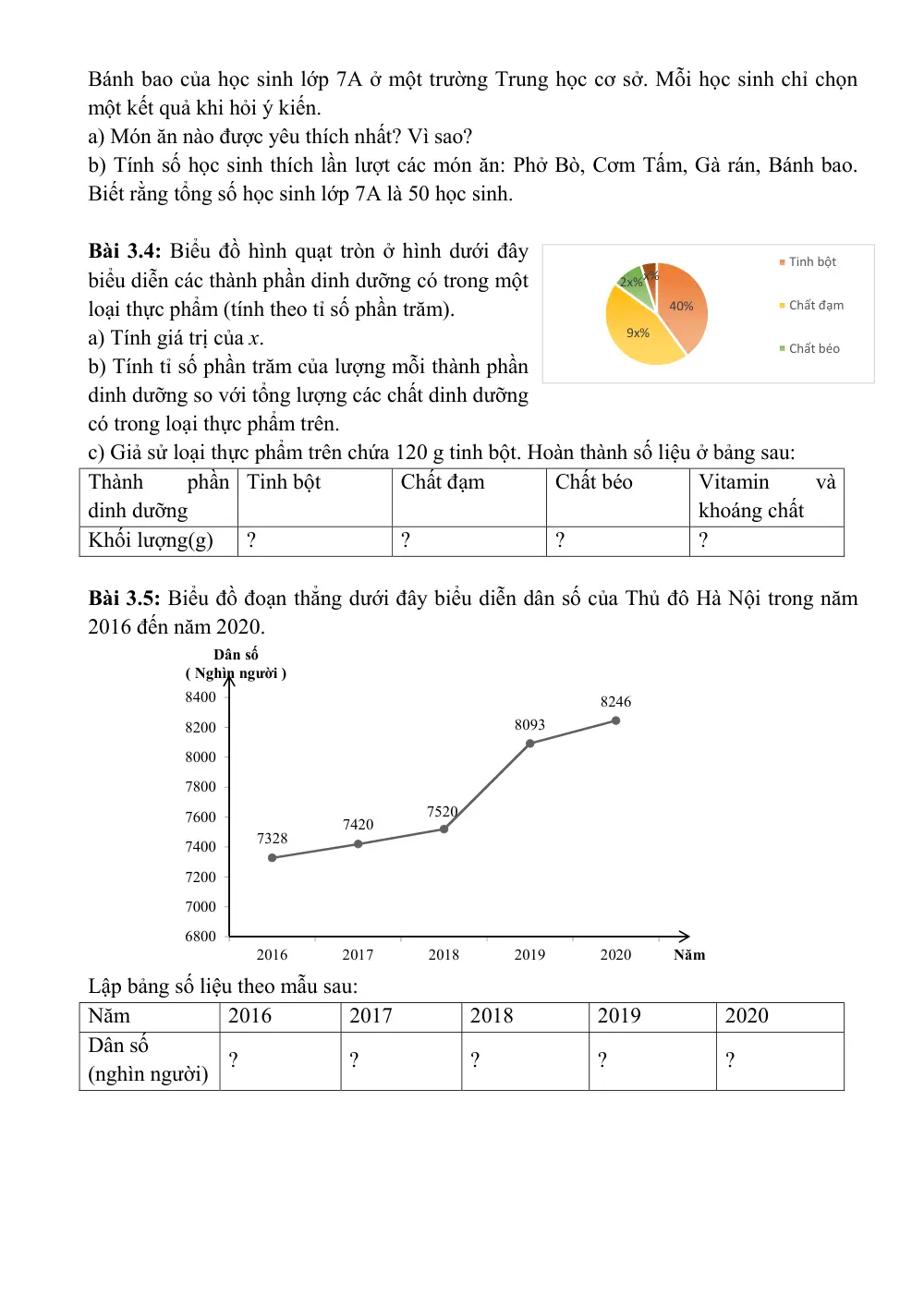Đề cương ôn tập Học kì 1 Toán 7 năm 2025-2026 trường THCS Phúc Diễn (Hà Nội) - trang 7