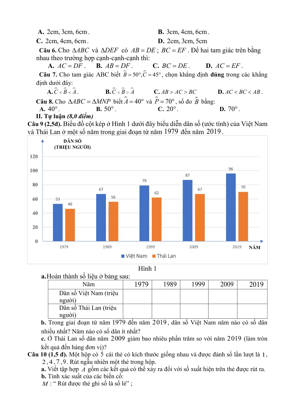 Đề cương ôn tập Giữa kì 2 Toán 7 năm 2025-2026 trường THCS Nguyễn Bỉnh Khiêm (Hà Nội) - trang 5