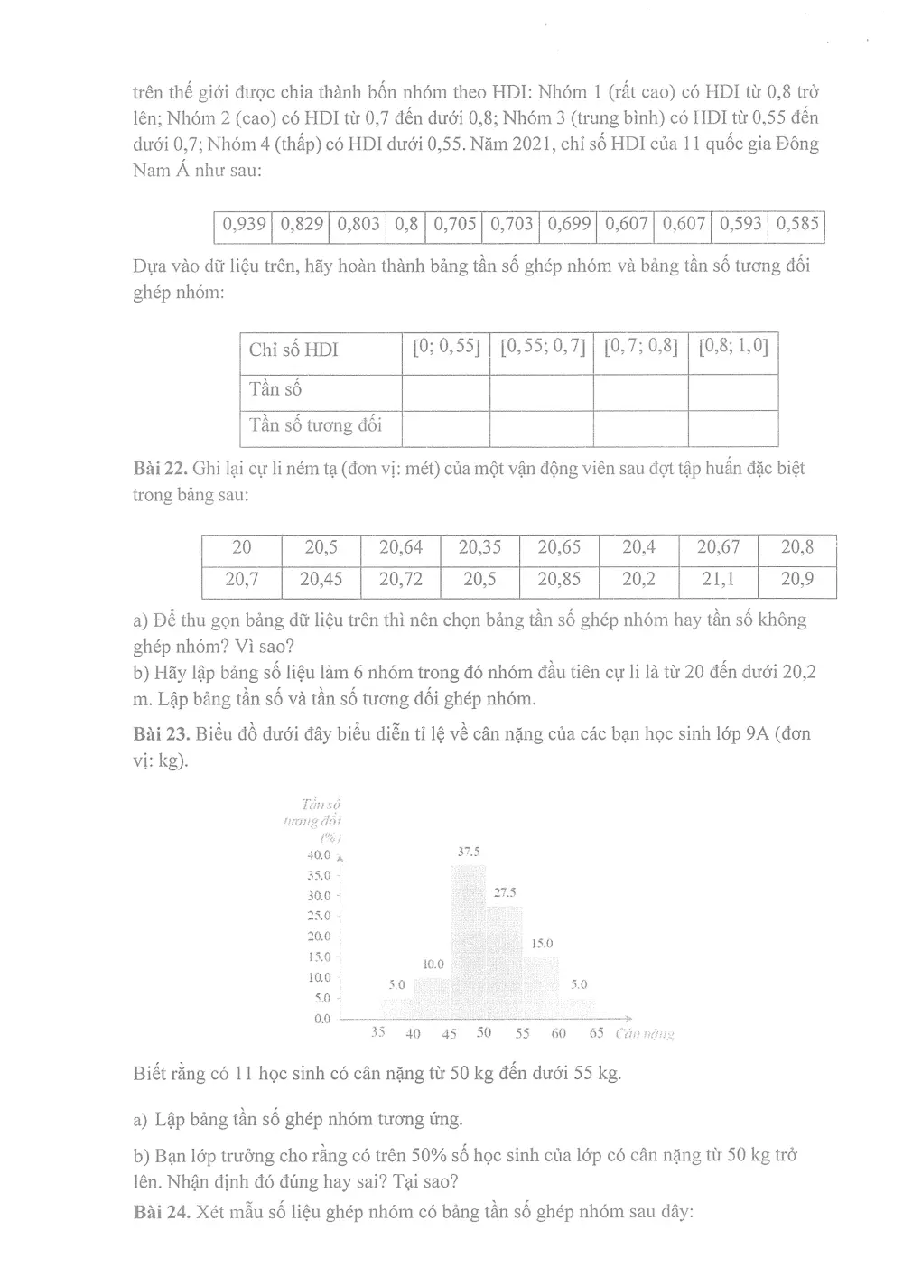 Đề cương ôn tập Học kì 2 Toán 9 trường THCS Thọ Lộc (Hà Nội) năm 2025-2026 - trang 4