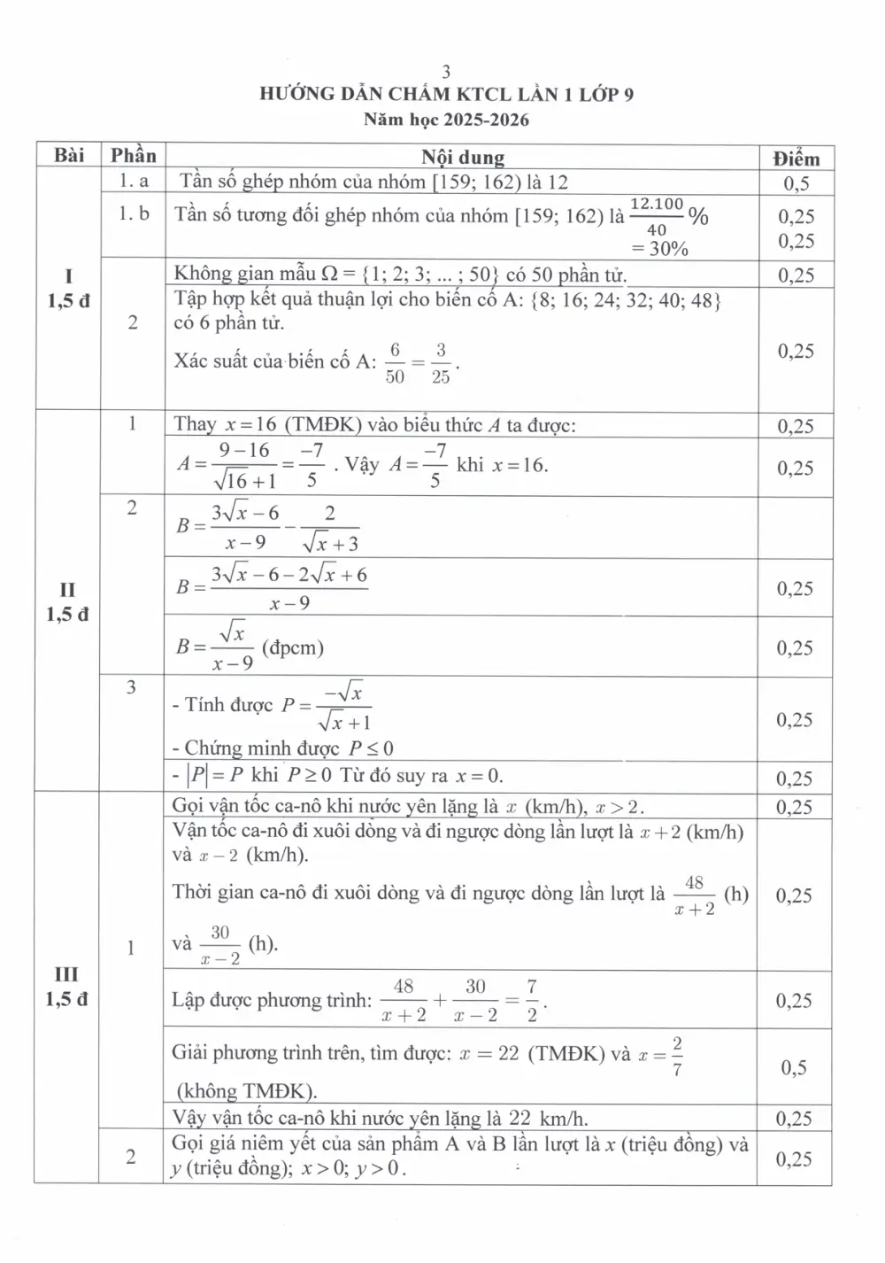 Đề thi thử Toán vào lớp 10 năm 2026-2027 lần 1 phường Hà Đông (Hà Nội) - trang 3