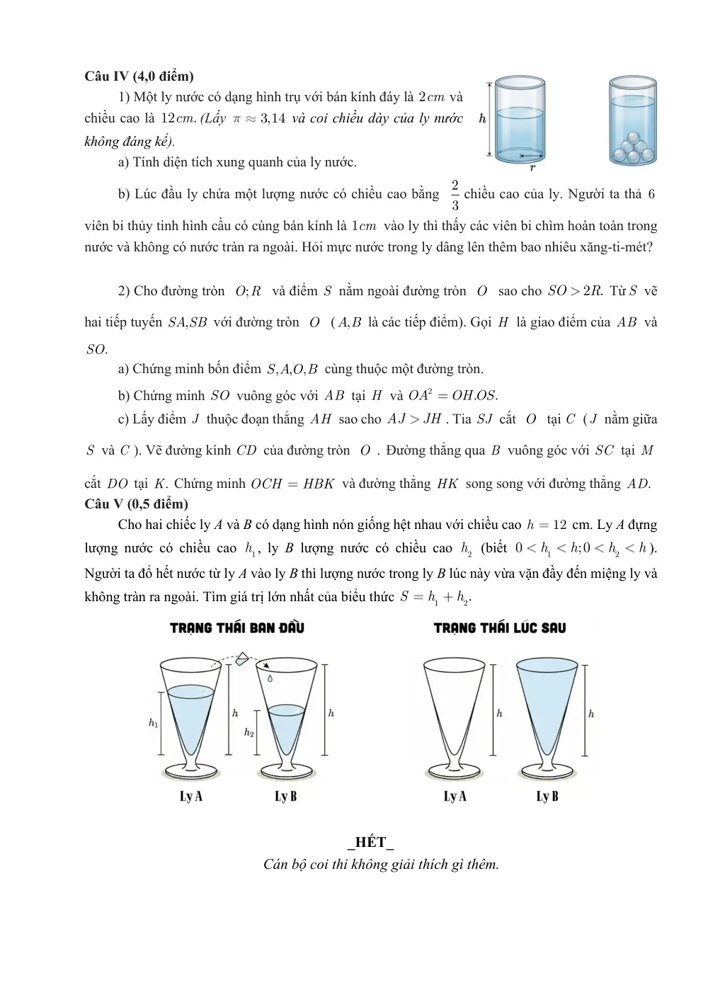 Đề thi thử Toán vào lớp 10 năm 2026-2027 trường THCS Nguyễn Trường Tộ (Hà Nội) - trang 2