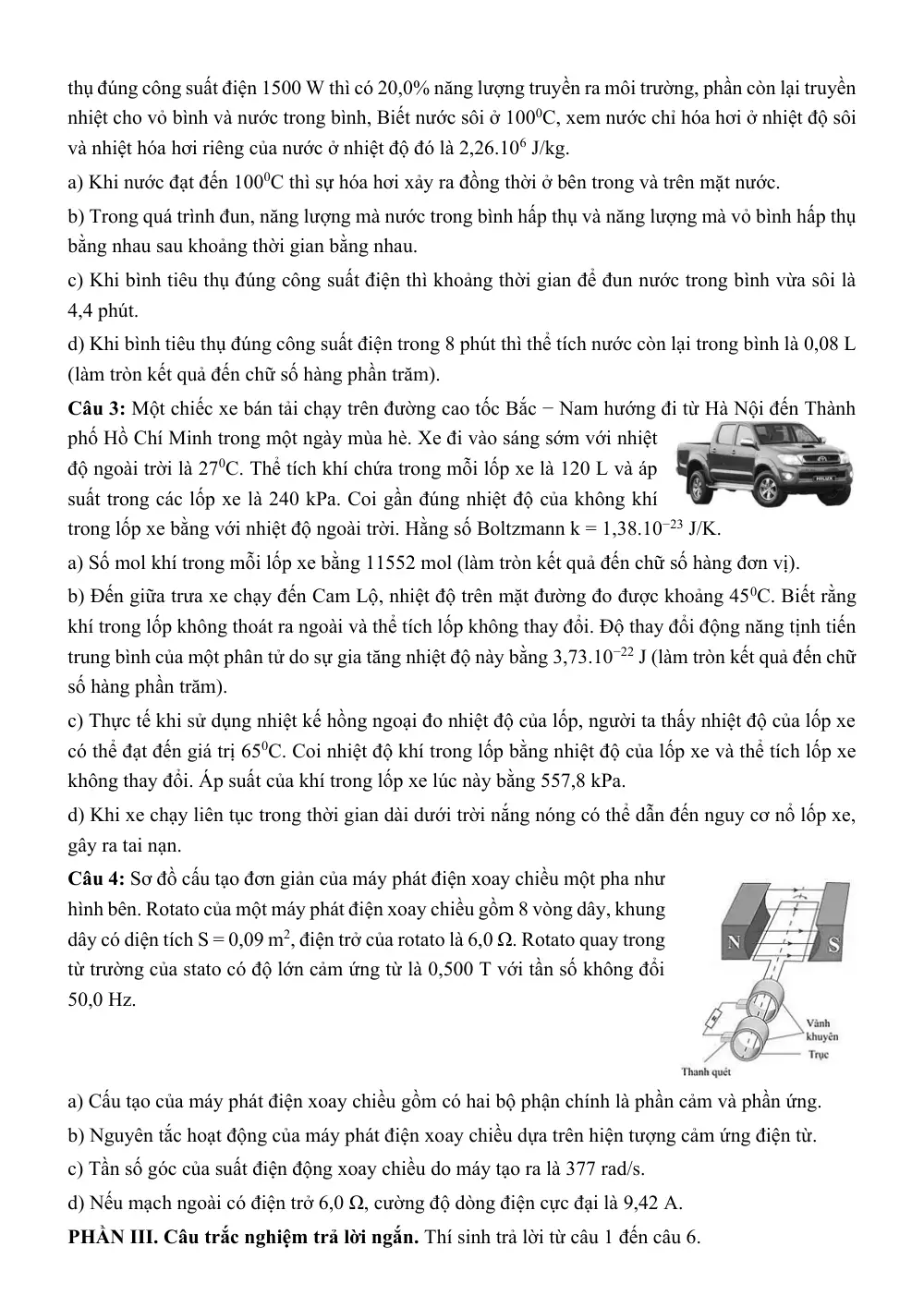 Đề thi thử Tốt nghiệp THPT Vật Lí 2025 - 2026 trường THCS-THPT Nguyễn Khuyến - Lê Thánh Tông (lần 18) (TP Hồ Chí Minh) - trang 5