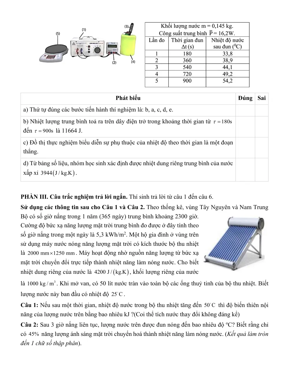 Đề thi thử Tốt nghiệp THPT Vật Lí 2025 - 2026 Liên Trường THPT (Nghệ An) - trang 6