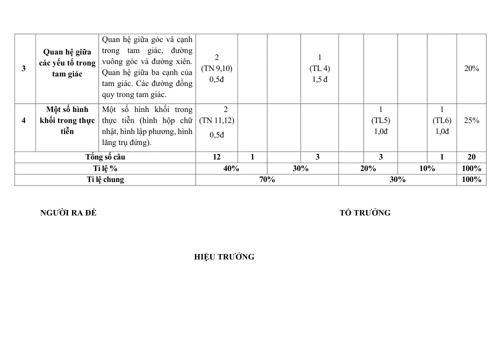 Đề thi Học kì 2 Toán 7 năm 2025-2026 trường THCS Phương Đông (Đà Nẵng) - trang 2