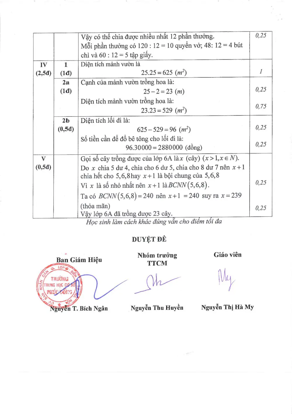 Đề thi Học kì 1 Toán 6 năm 2024-2025 trường THCS Phúc Đồng (Hà Nội) - trang 12
