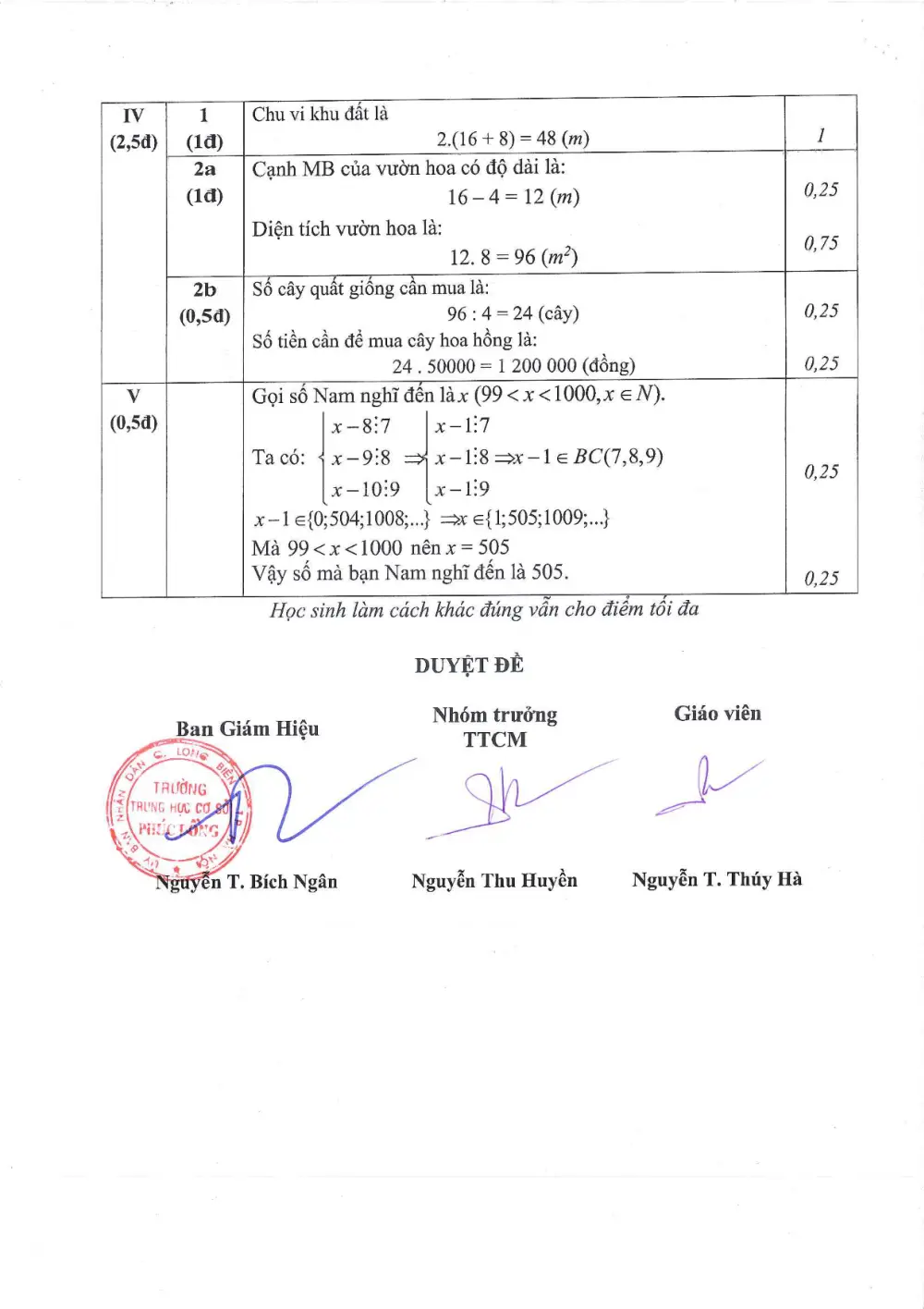 Đề thi Học kì 1 Toán 6 năm 2024-2025 trường THCS Phúc Đồng (Hà Nội) - trang 16