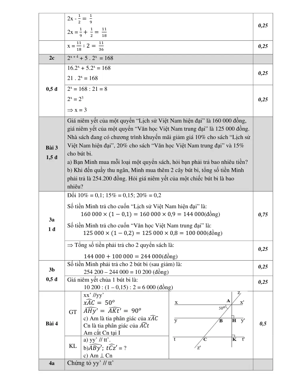 Đề thi Giữa kì 1 Toán 7 năm 2025-2026 trường THCS Nguyễn Trường Tộ (Hà Nội) - trang 4